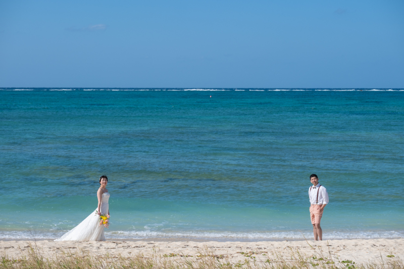 幸せいっぱいの沖縄フォトウェディングでした♪