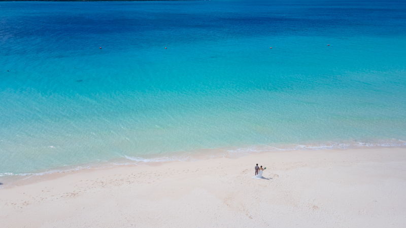 ダイナミックなドローン撮影