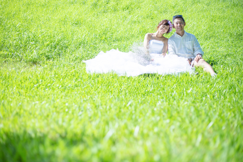 3か所目のロケ地は緑あふれる森で