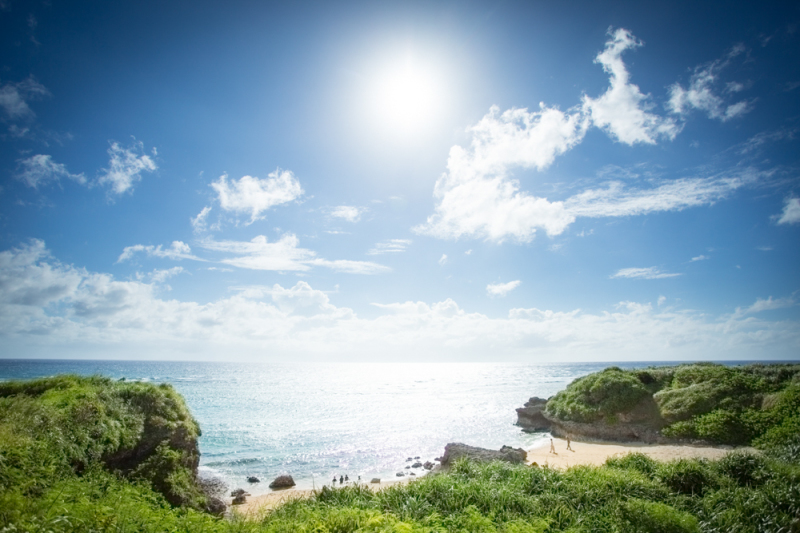 貸し切りビーチ