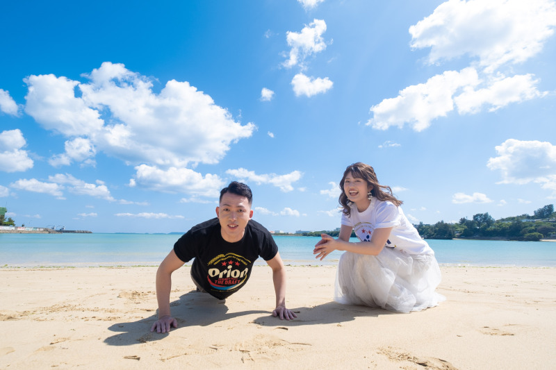 突如腕立てを披露してくれました!