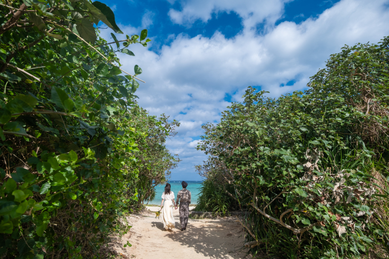 美しい沖縄の自然に囲まれて&hellip;