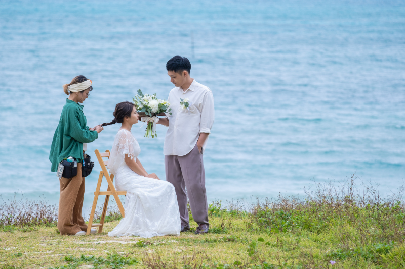 そのまま青空ヘアチェンジ