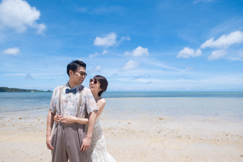 【沖縄の海と森の両方で撮れる!】フォトウェディングプランMプラン♪