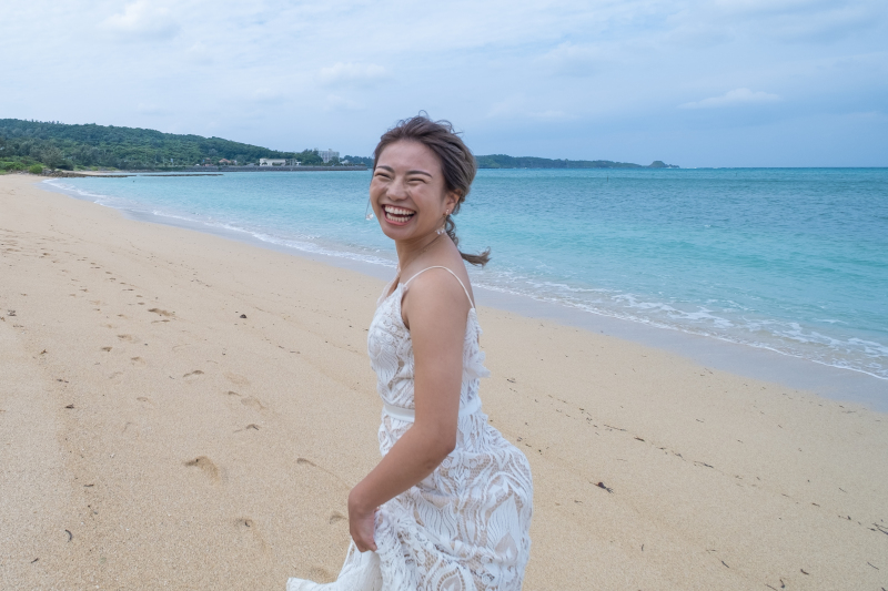 笑顔が素敵な新婦様