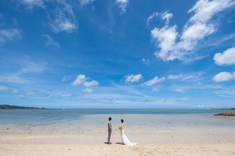 青い空、青い海!
