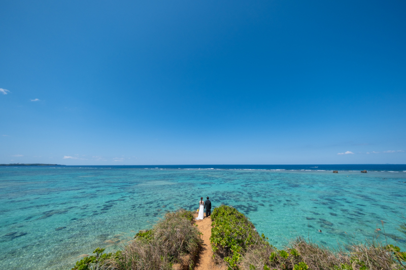 おふたりだけの海！