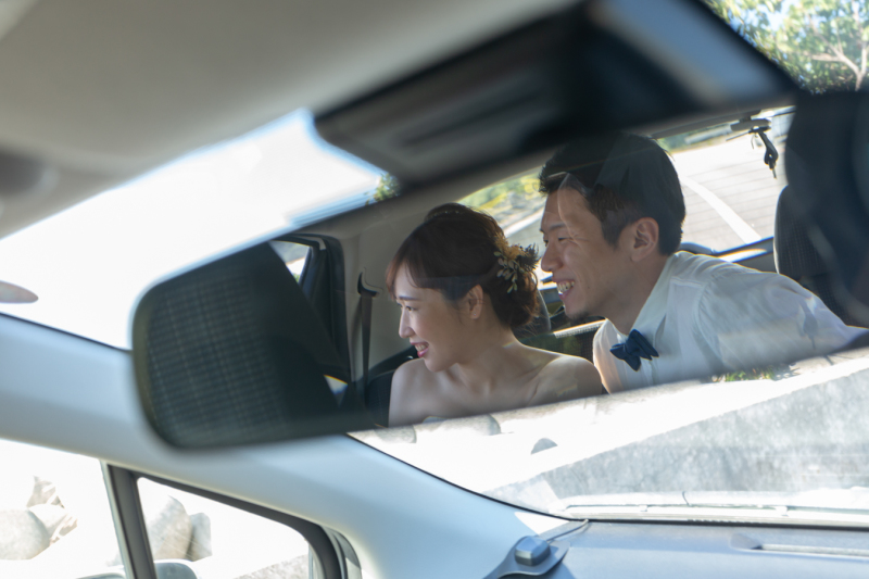 移動はレンタカー♪