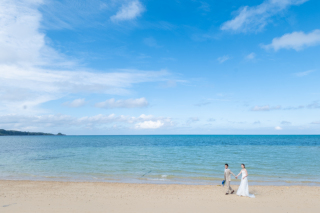 沖縄フォトウェディングMプラン（撮影地2箇所）