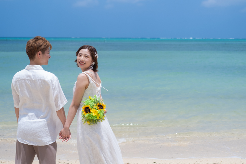 ブーケもお好みのものを