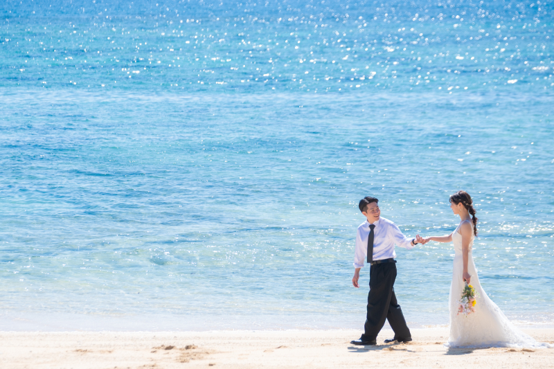 新郎様のエスコート