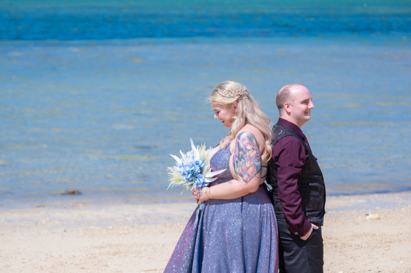 沖縄フォトウェディングM＋サンセット撮影