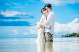沖縄フォトウェディングMプラン(撮影地2箇所)♪