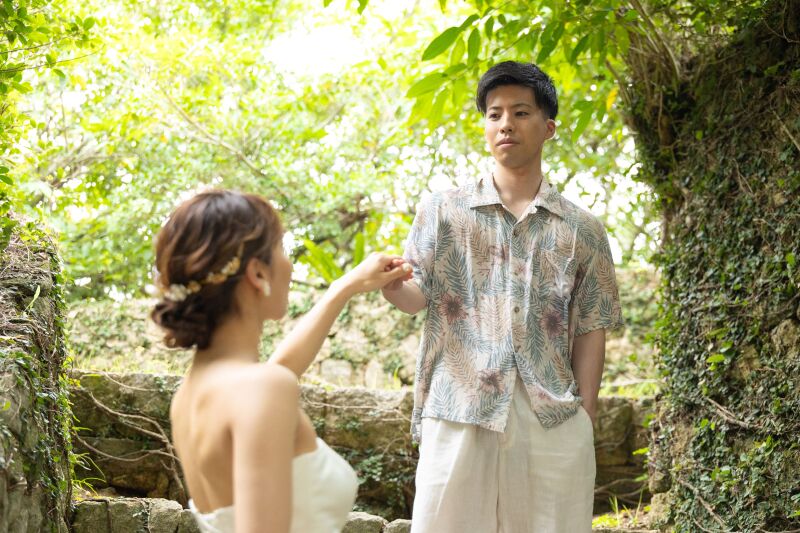 新郎様のかっこいいシーン