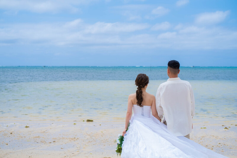 天然ビーチの美しさ