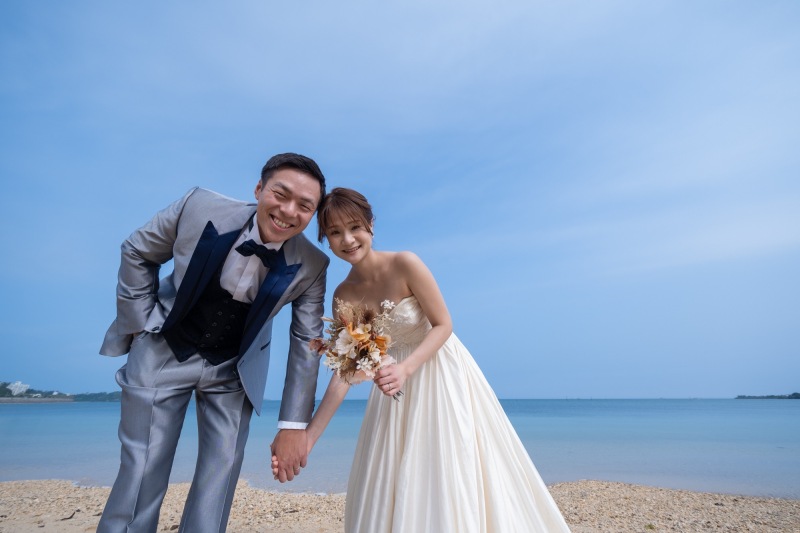 願いが届いた快晴の空