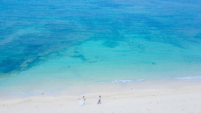 美しい沖縄の海