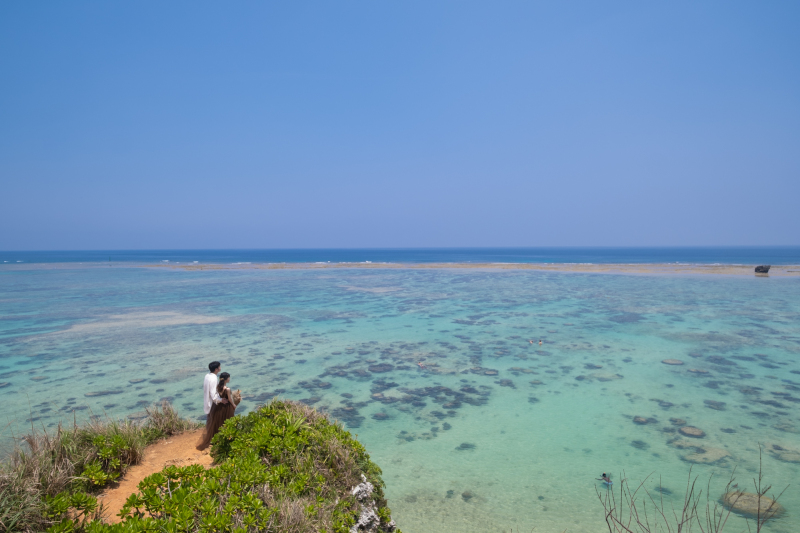 沖縄フォトウェディングLプラン♪~ドレスチェンジ・ヘアチェンジあり~