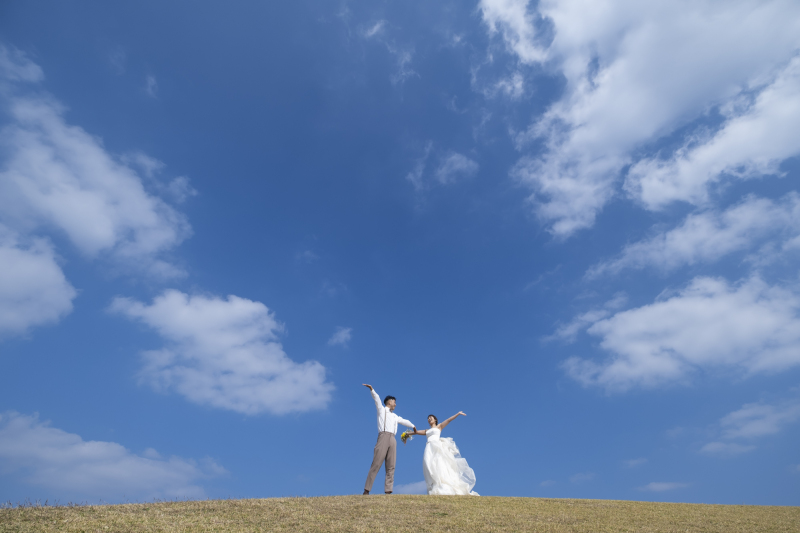 お二人らしさが詰まった沖縄フォトウェディング♪