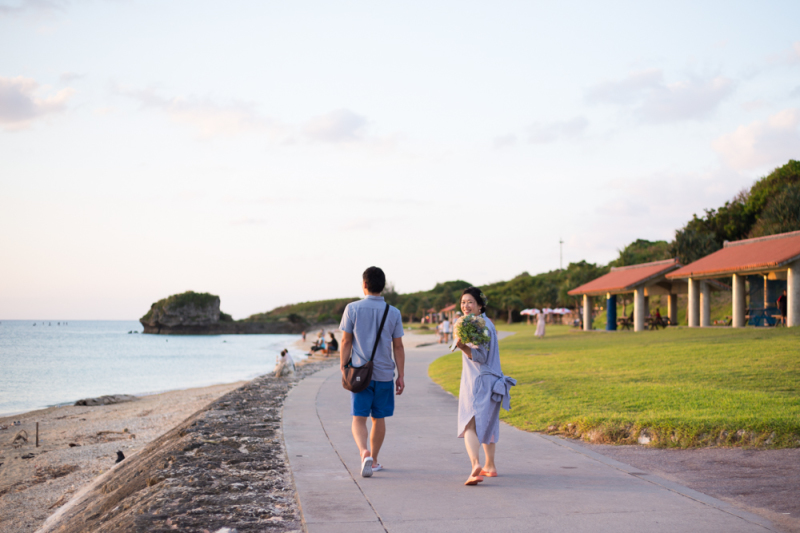 私服に着替えて