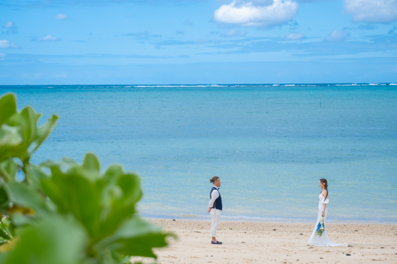 少し距離をおいて…