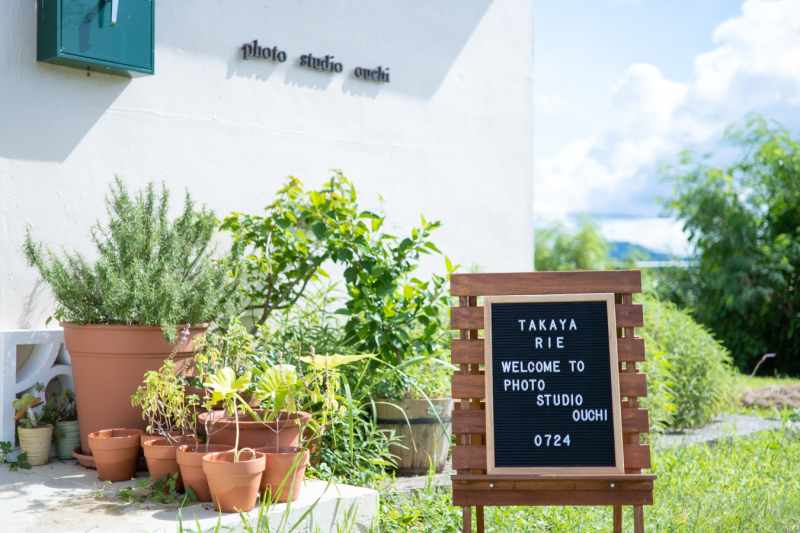 いつものウェルカムボードでお出迎え♪