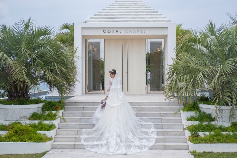 チャペルへ移動です♪