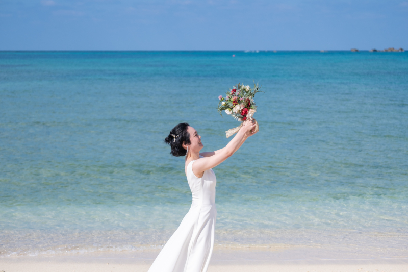 おうちのオリジナルブーケ