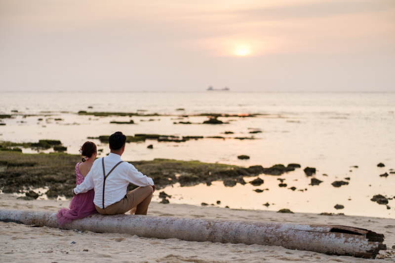 サンセットを眺めながら撮影は、終了です。