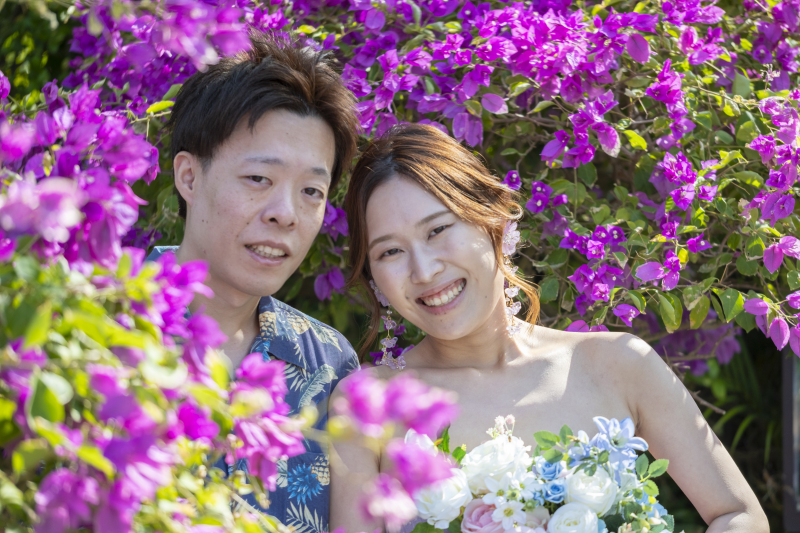 沖縄のお花【ブーゲンビレア】