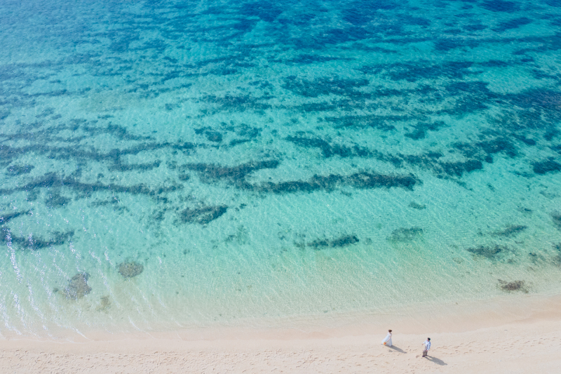ドローン空撮。
