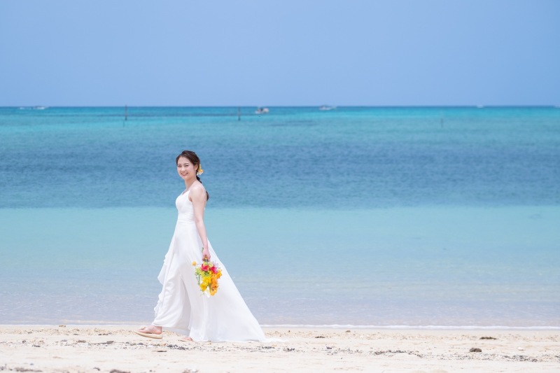 新婦様おひとりショット