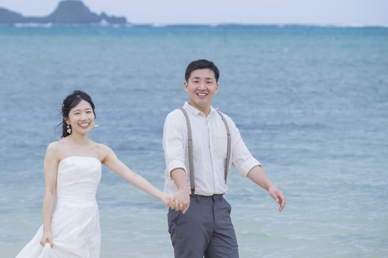 ビーチを散歩しましょう♪