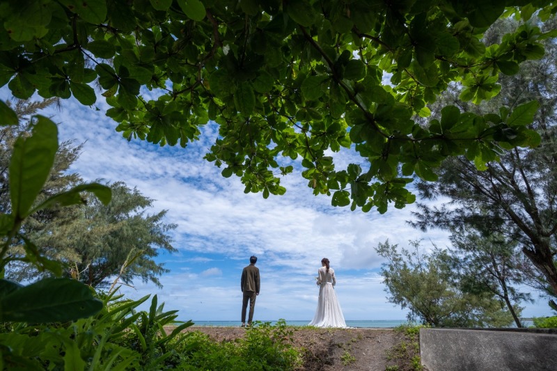 仲泊ビーチへ到着♪