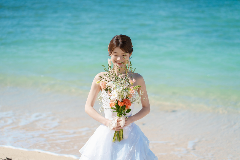 新婦様のソロショット