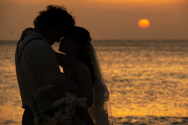 シルエット撮影