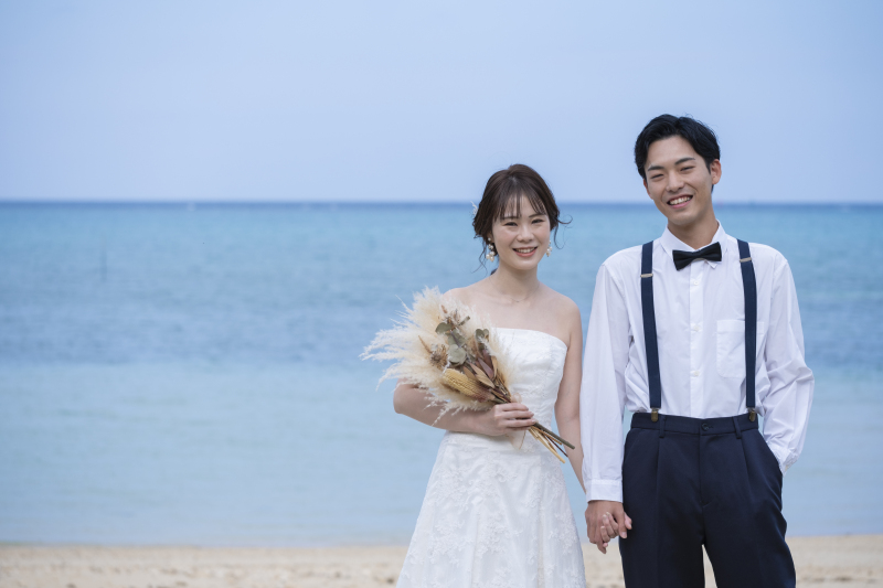 カジュアルなビーチ撮影