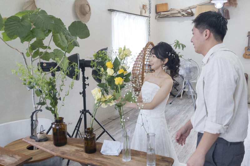 ブーケオプションのおうちの庭✿