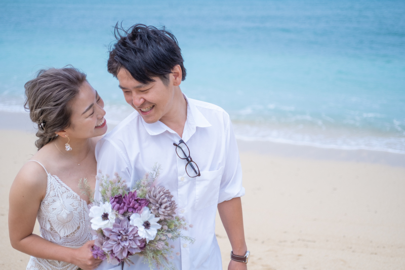 【選べるロケ地3ヶ所】沖縄フォトウェディングLプラン♪