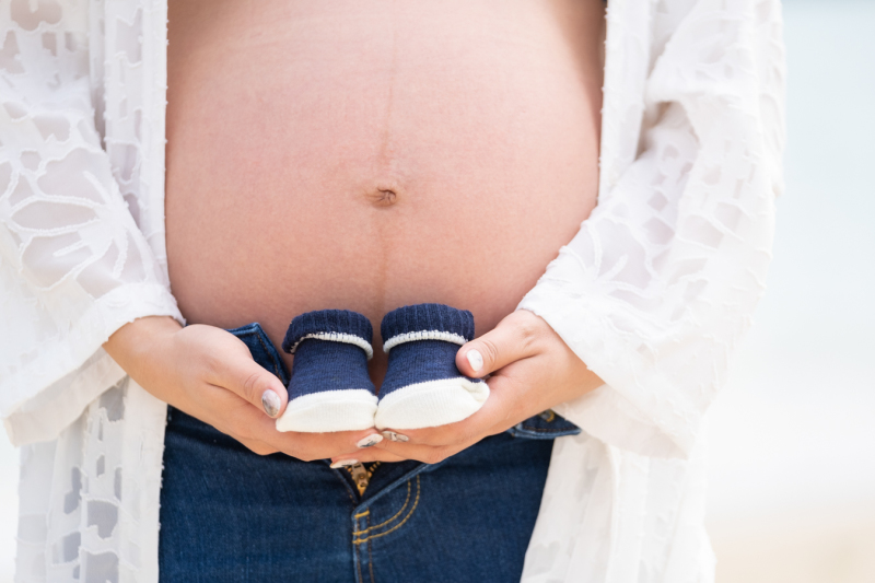 お腹の中には...♪