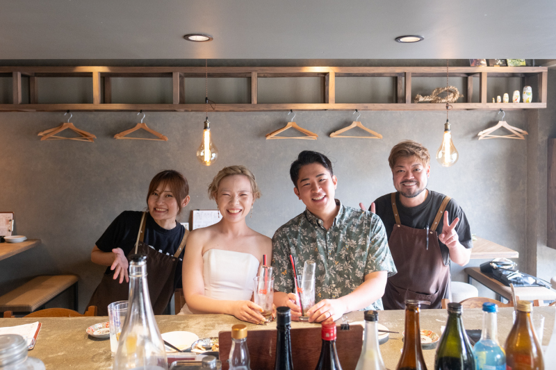 ご協力いただいたお店の方とも記念撮影♪