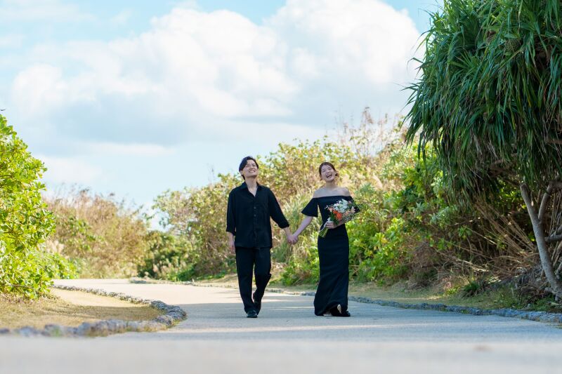 海へ向かうまでの道のり