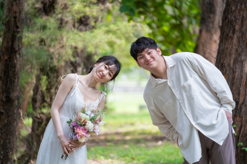 カメラに向かって♪