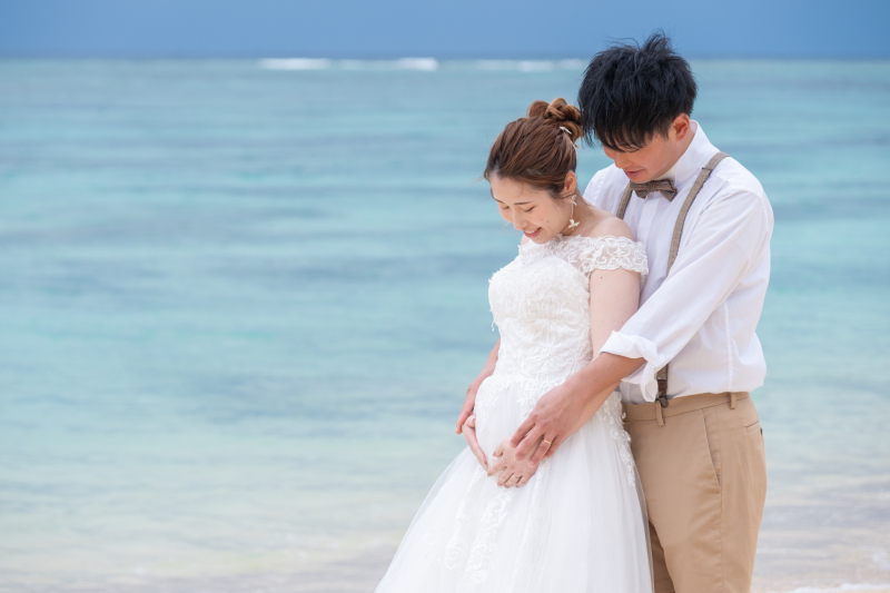 実は、新婦様のお腹には大切な命が&hellip;♪