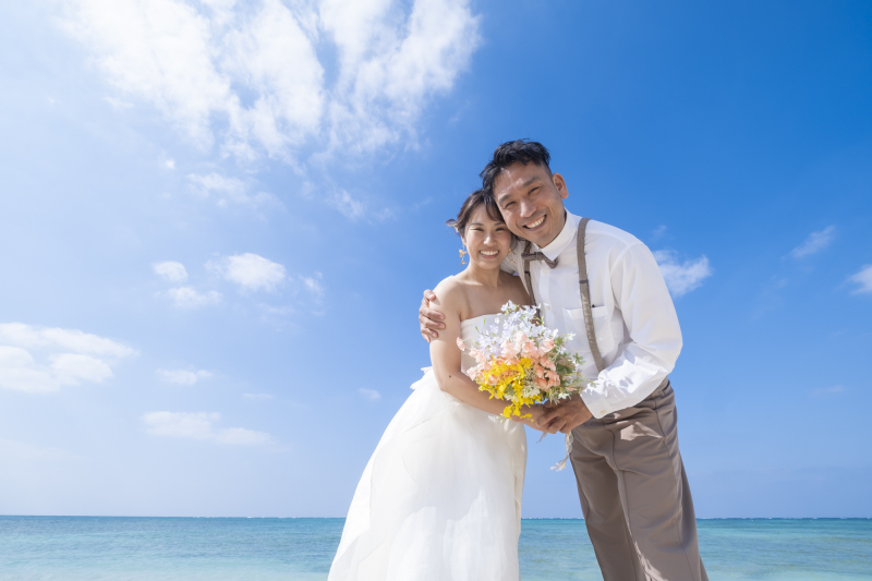 沖縄プライベートフォトウェディングツアー＋サンセット撮影♪
