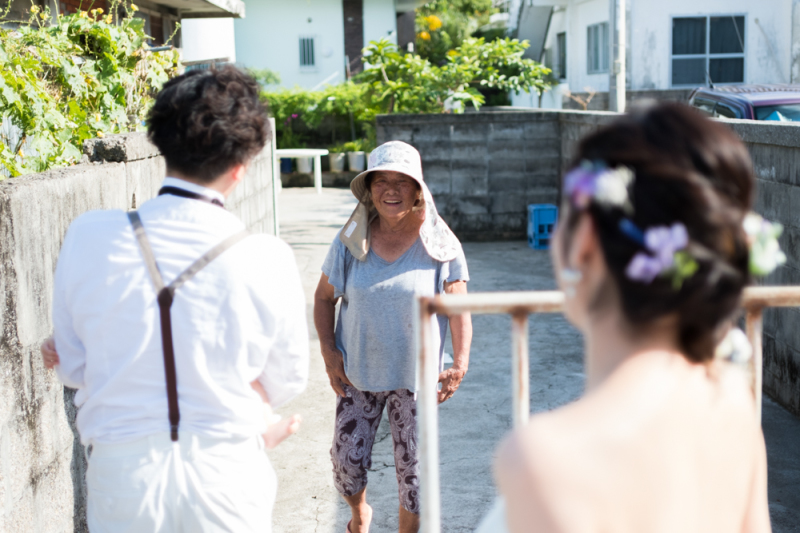 おばあちゃんのお家へ