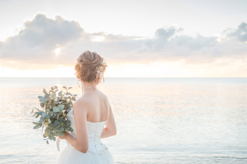 ヘアスタイルもとてもお似合い♪