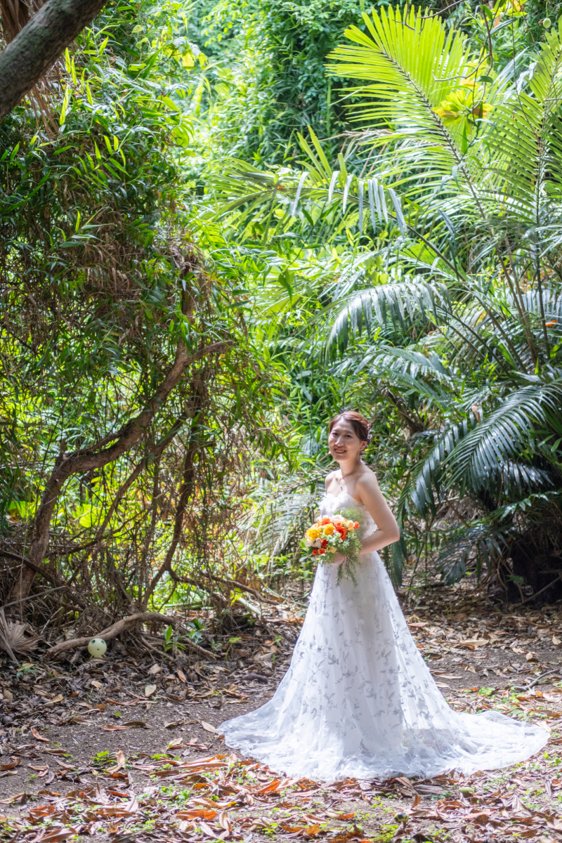 新婦様のソロショット