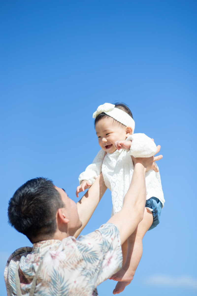 晴れ女の娘さん♪