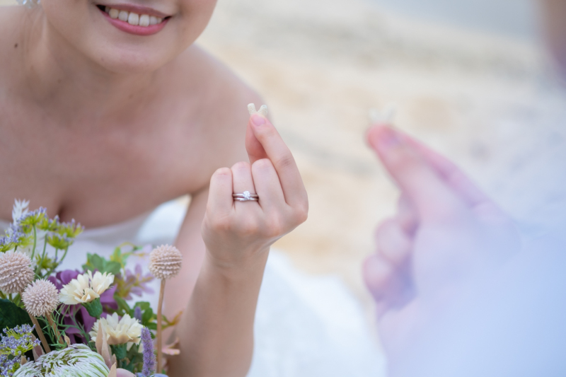 ハート形の珊瑚